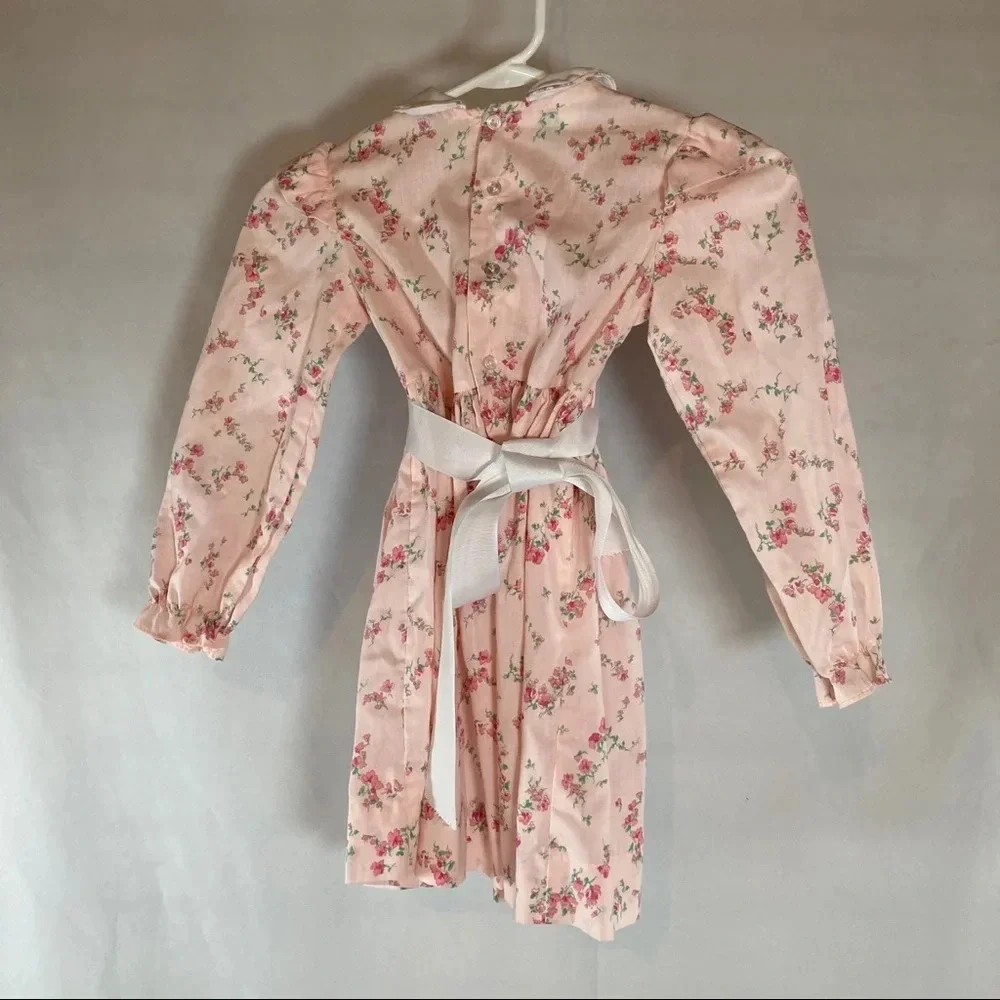 Vintage Polly Flinders Floral Dress Size 5